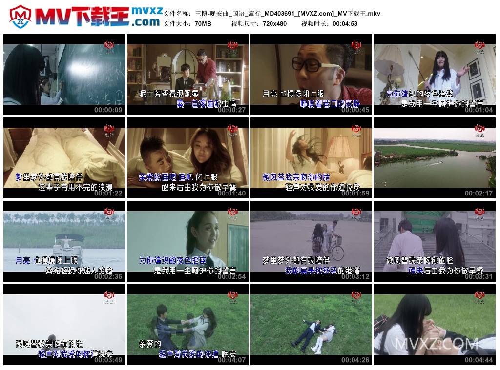 王博-晚安曲_国语_流行_MD403691